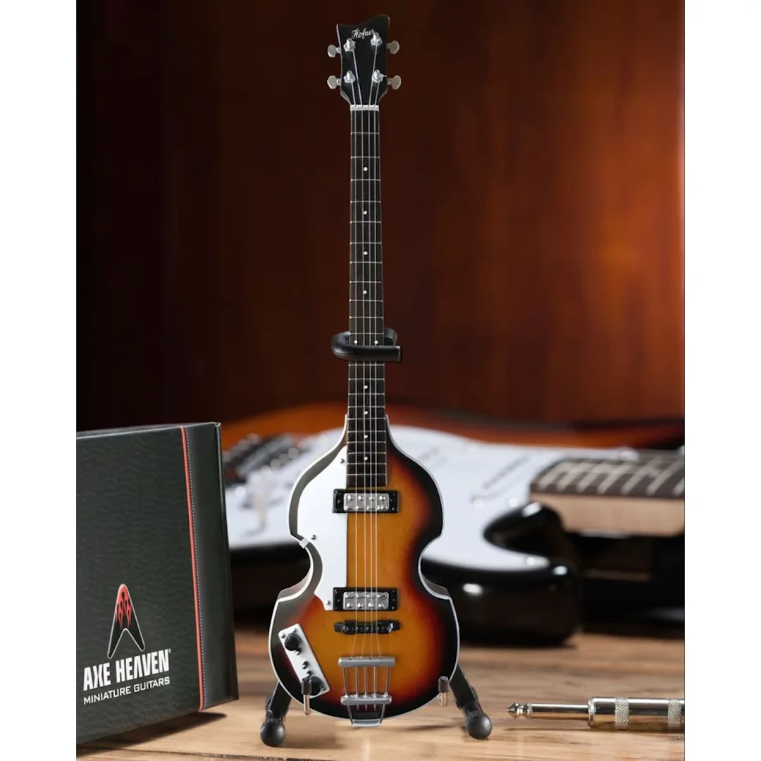 Beatles Paul McCartney Violin Bass Mini Guitar Replica