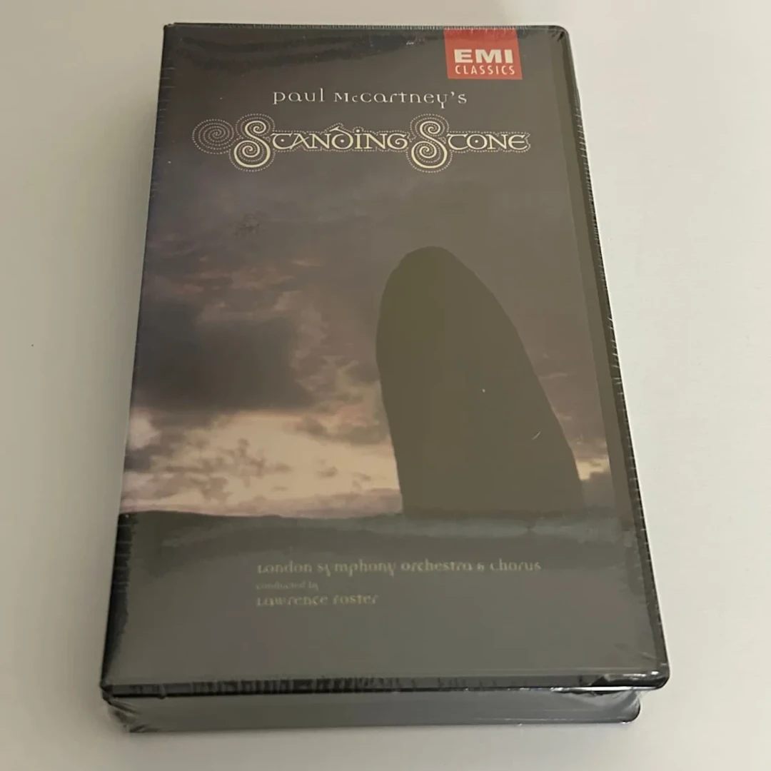 Paul McCartney's Standing Stone VHS Sealed 1997 (7243 477854 3 6)