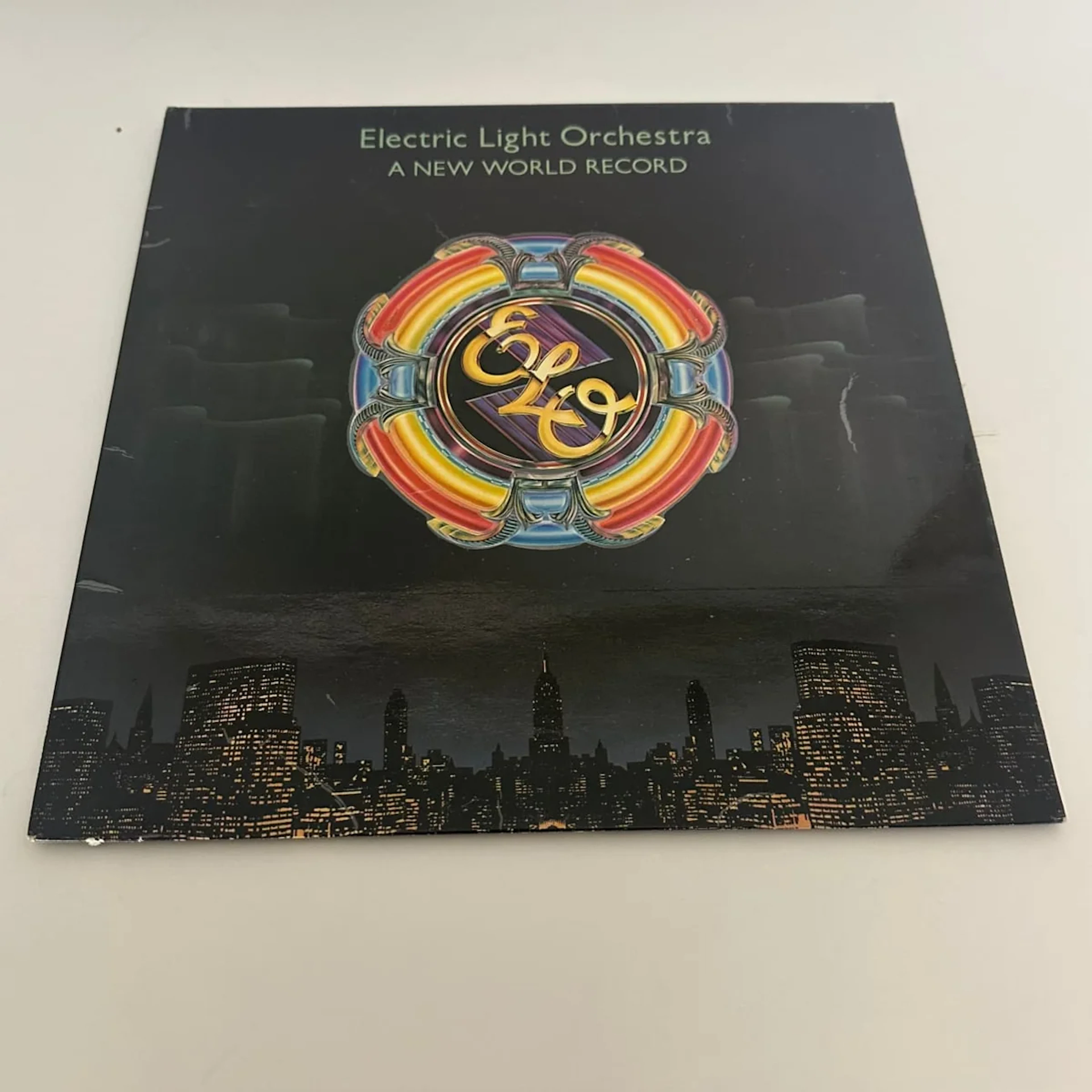 Electric Light Orchestra A New World Record 1976 UK Import LP Embossed