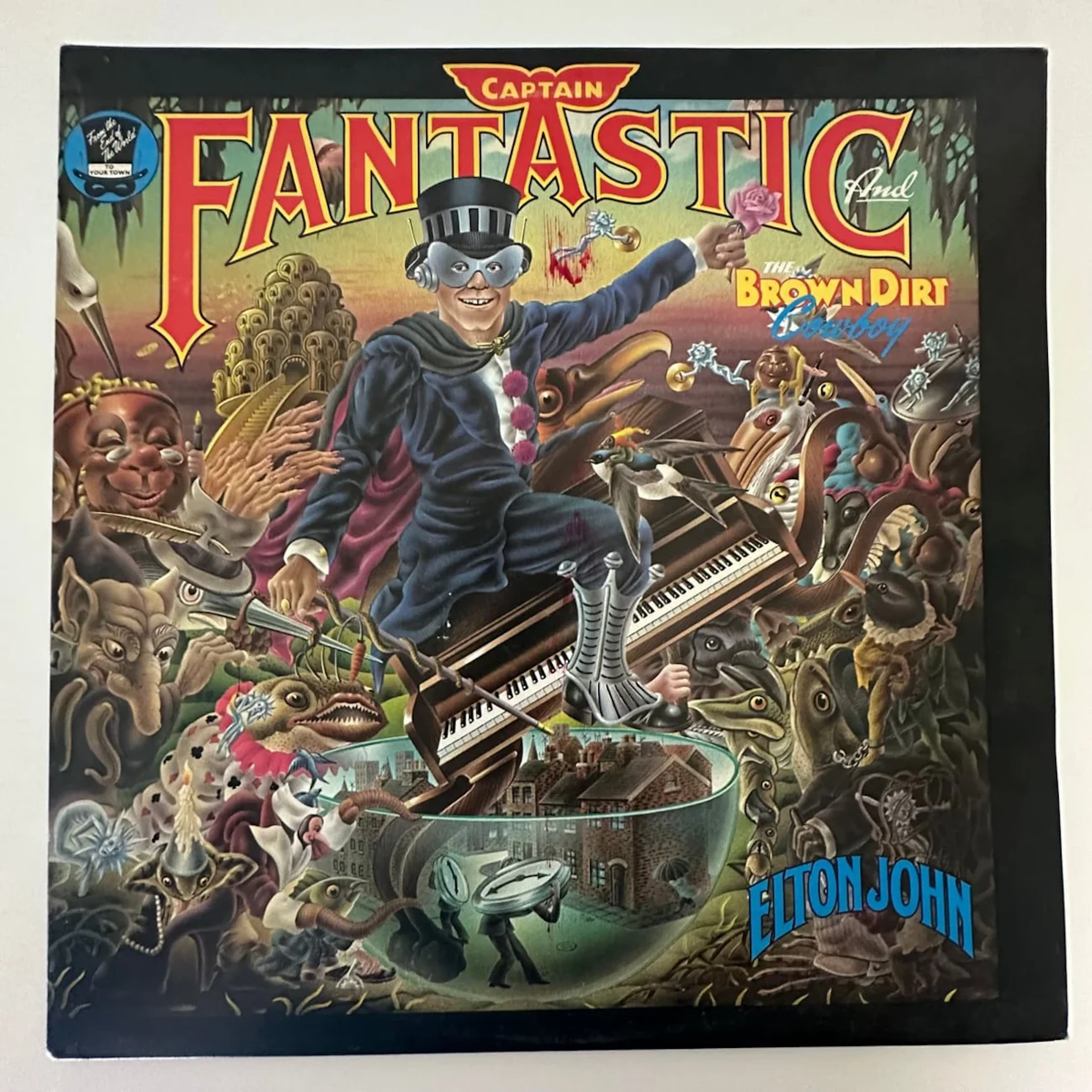 Elton John Captain Fantastic and the Brown Dirt Cowboy 1975 UK Import