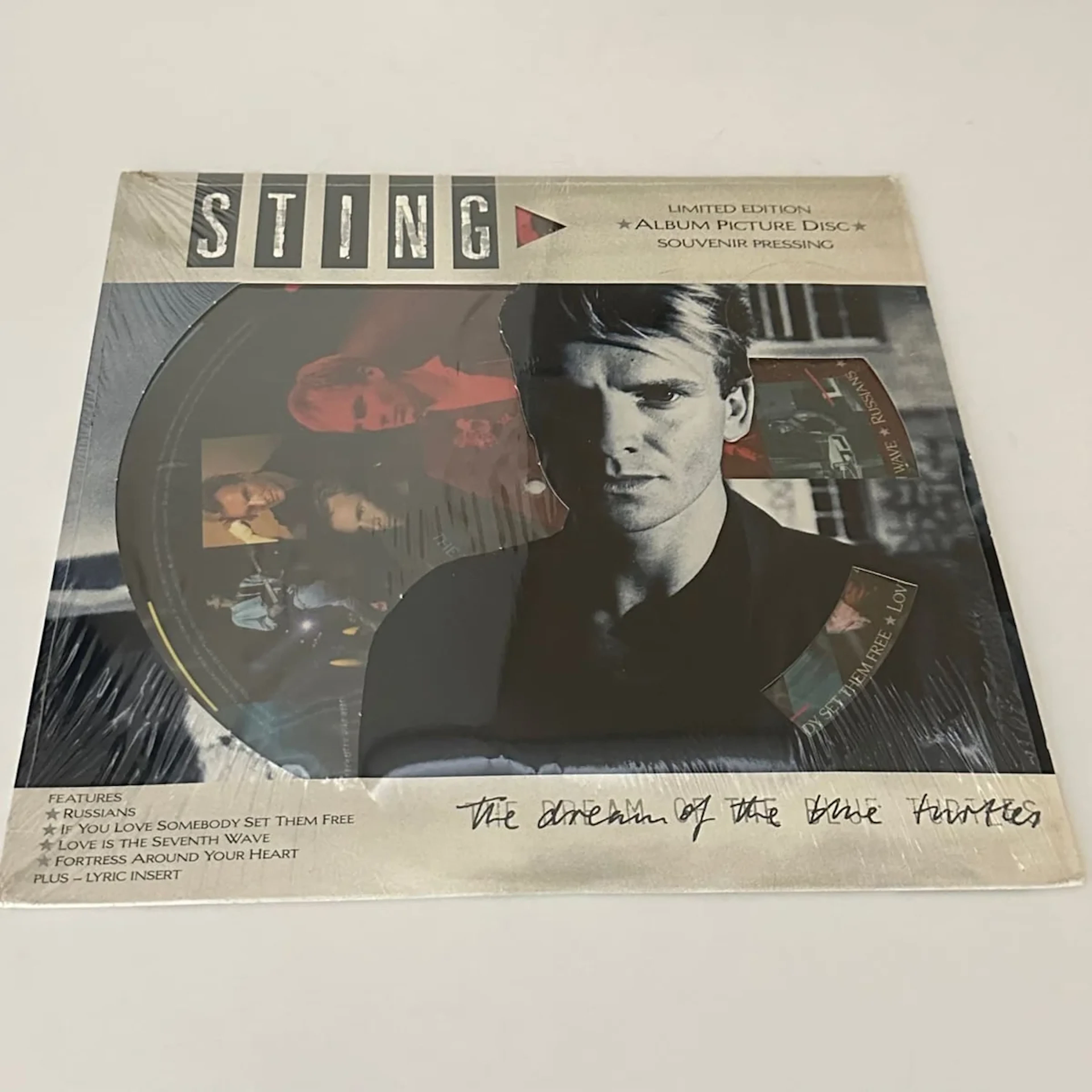 Sting The Dream of the Blue Turtles 1985 UK LE Picture Disc Souvenir