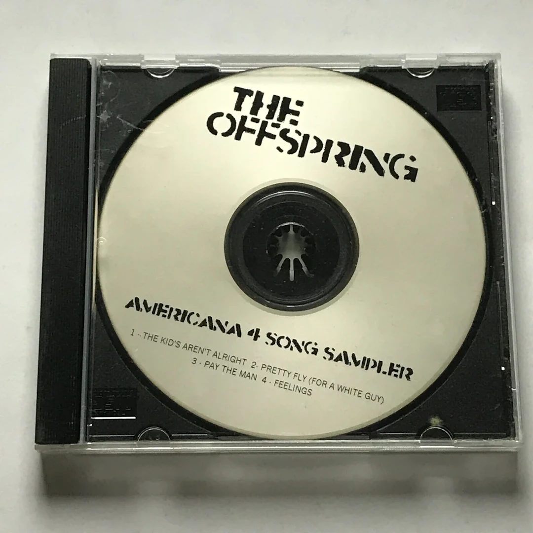 The Offspring Americana 4 Song Sampler CD 1998