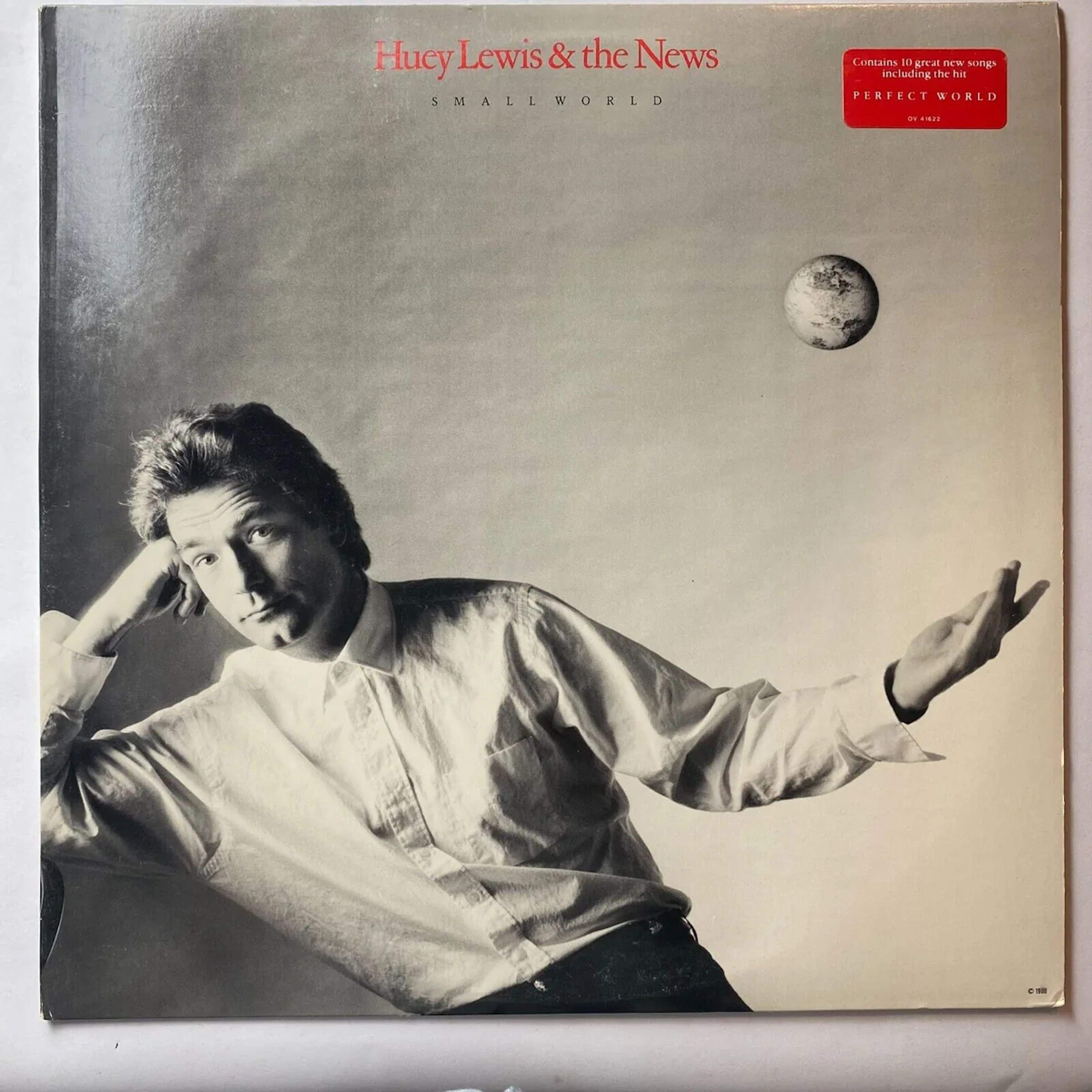 Huey Lewis and the News Small World 1988 Promo Vinyl