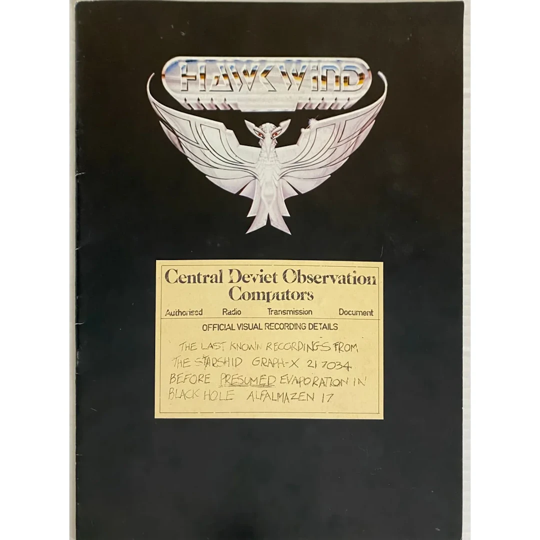 Hawkwind 1981 Tour Program
