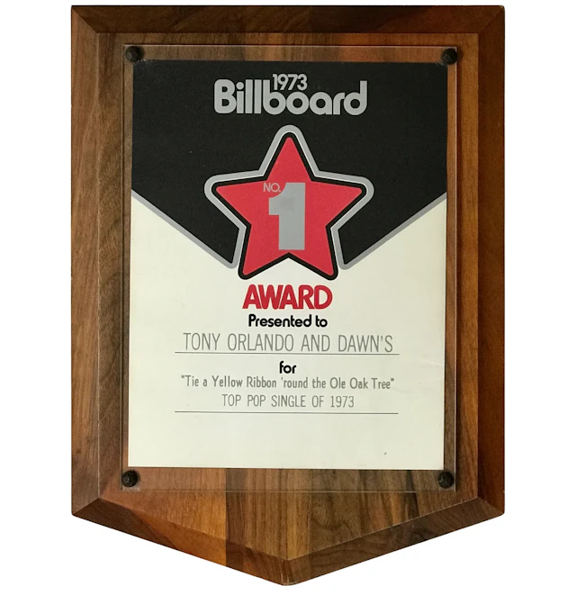 Tony Orlando & Dawn "Tie A Yellow Ribbon..." 1973 Billboard Top Pop