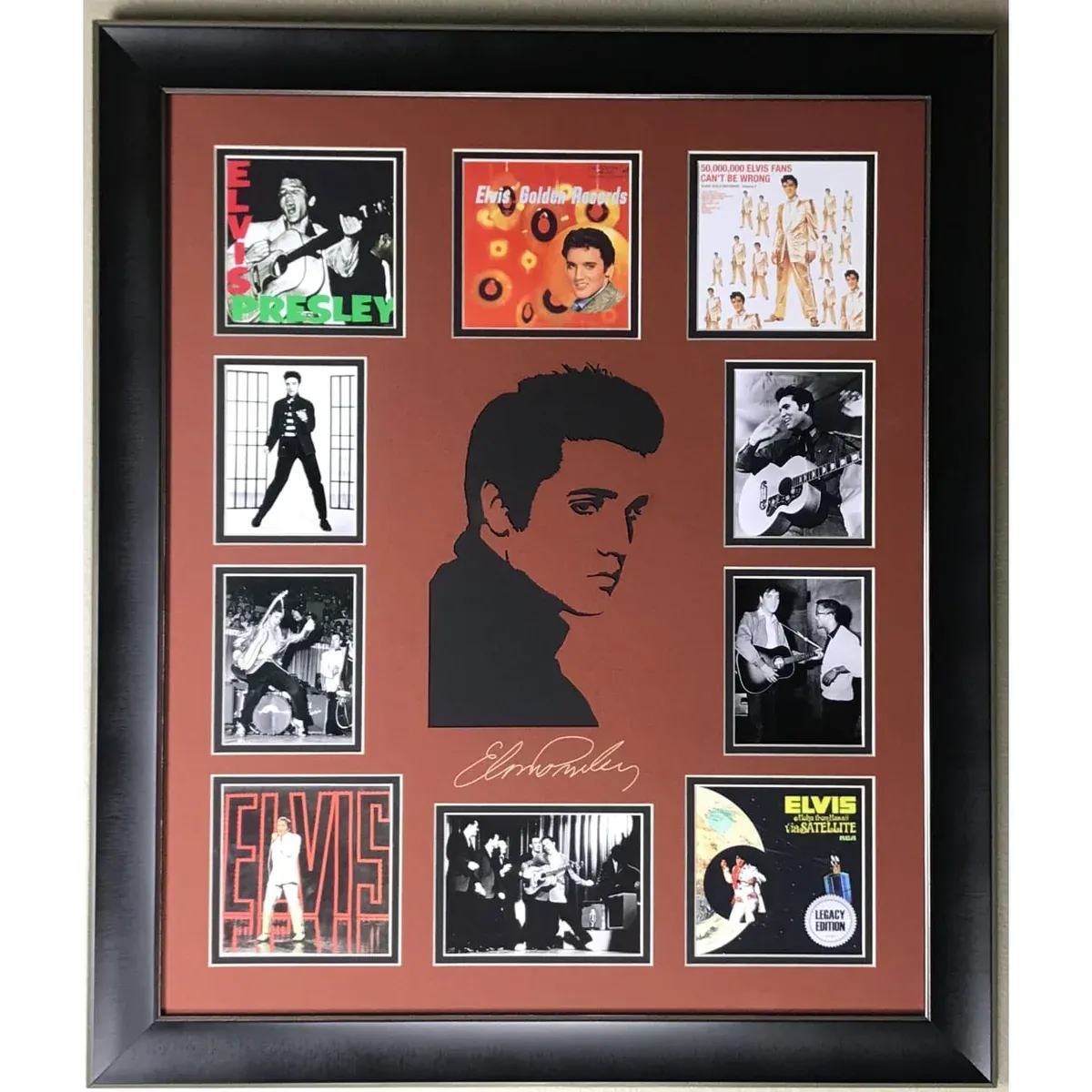 Elvis Album Covers Photo Collage