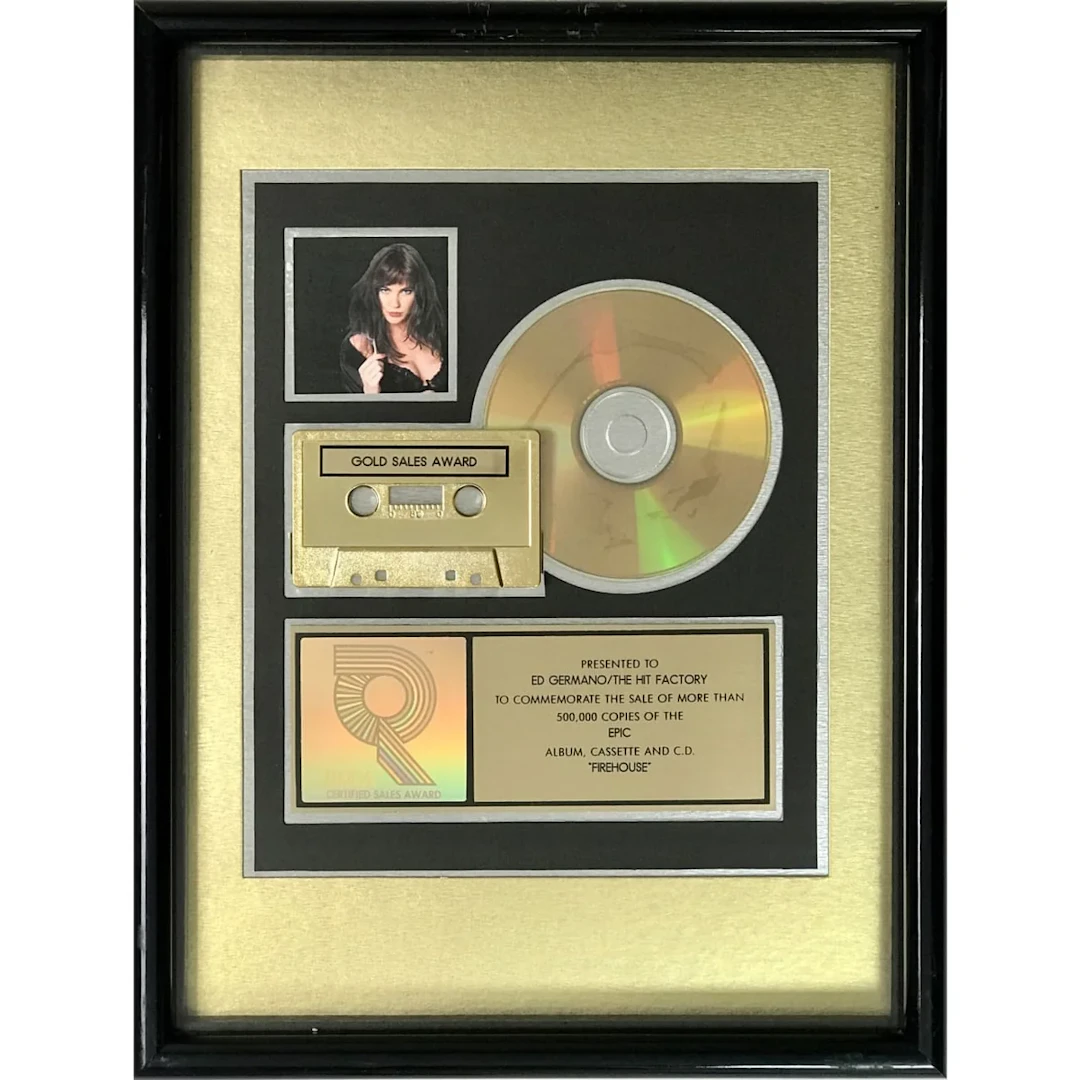 FireHouse debut RIAA Gold Album Award