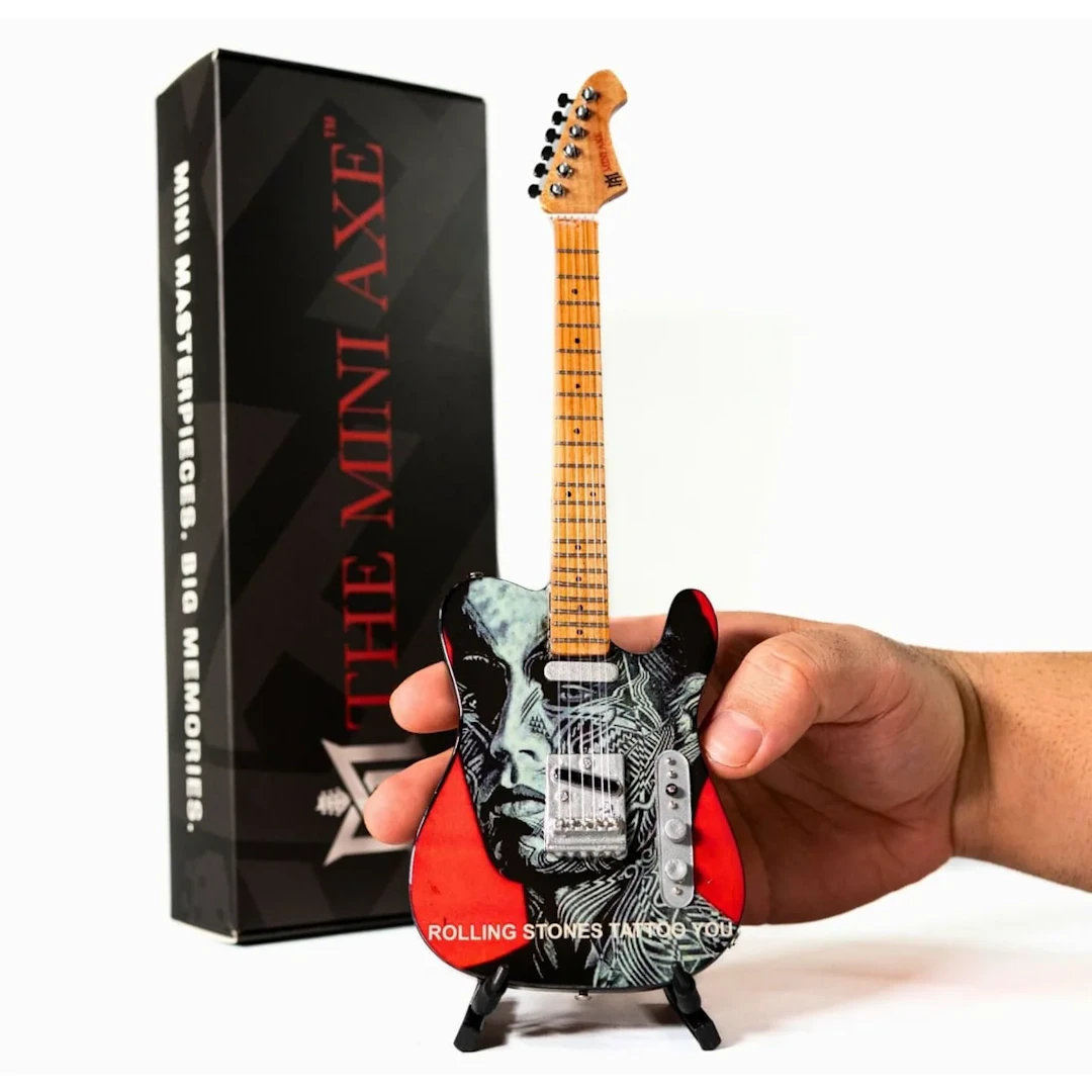 Rolling Stones Tattoo You Mini Guitar