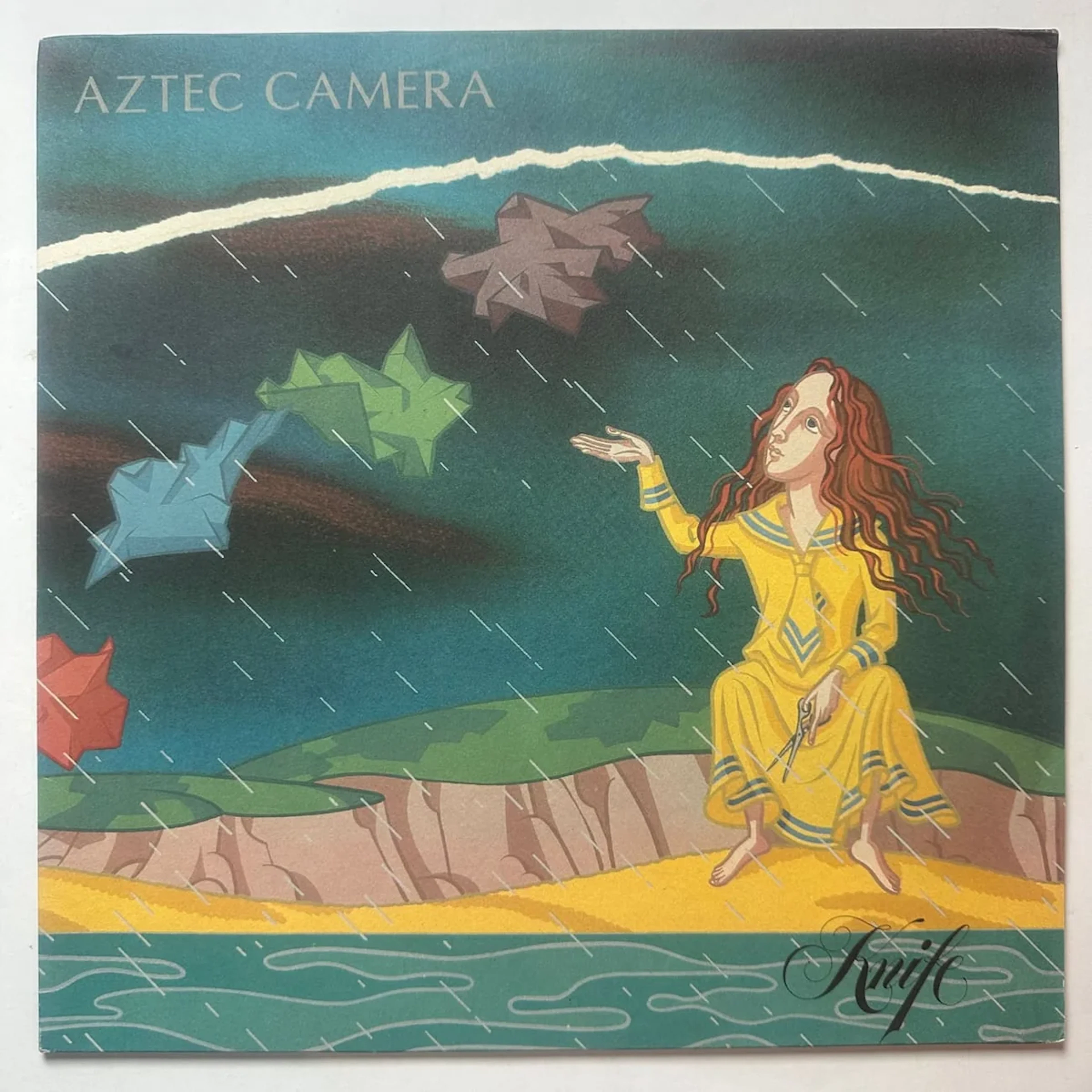 Aztec Camera Knife 1984 Import Vinyl Textured Sleeve