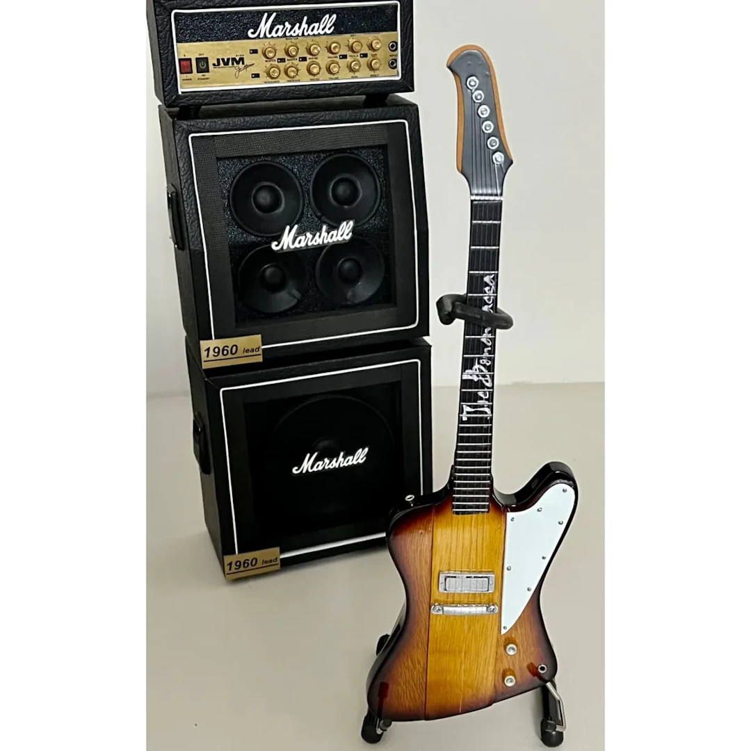 Joe Bonamassa Signature Firebird Style Mini Guitar Replica