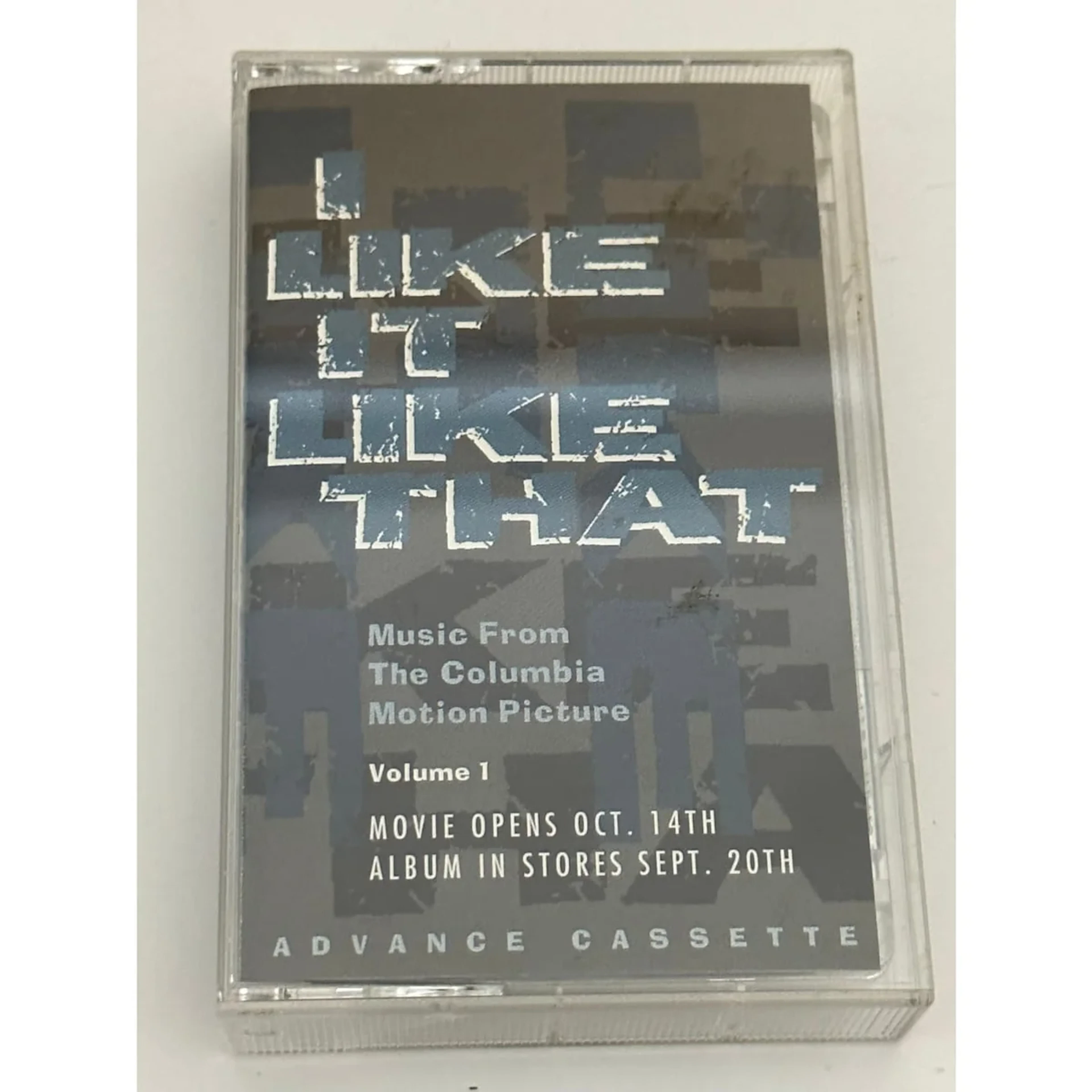I Like It Like That Vol 1 Soundtrack Adv Copy Cassette 1994 ACC57761