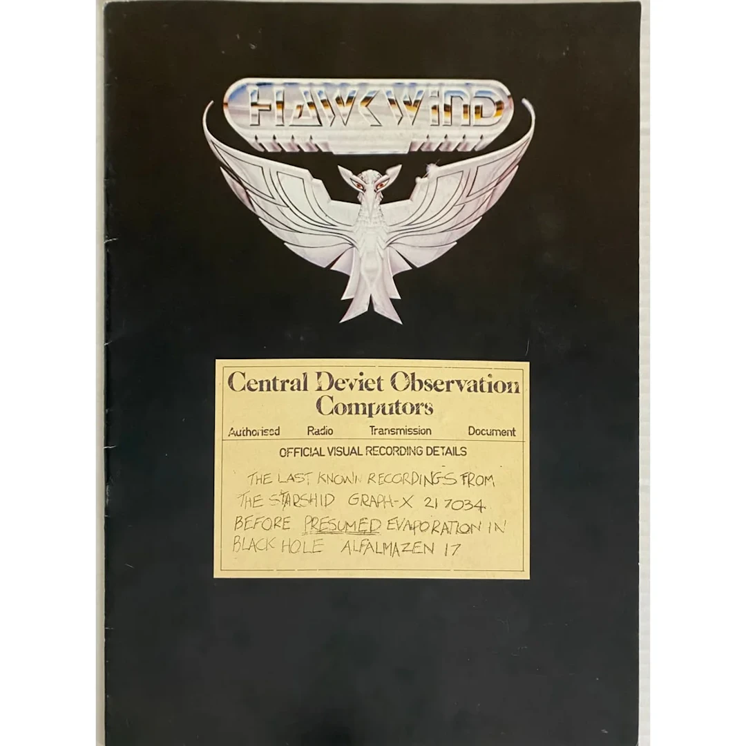Hawkwind 1981 Tour Program