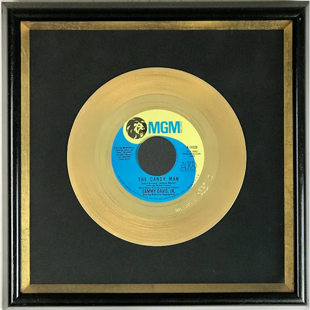 Sammy Davis Jr. "The Candy Man" 1972 Disc Award Ltd - RARE