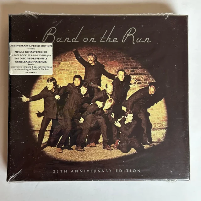 Paul McCartney & Wings Band on the Run CD 25th Anniversary Ed 1999 w/ Extras