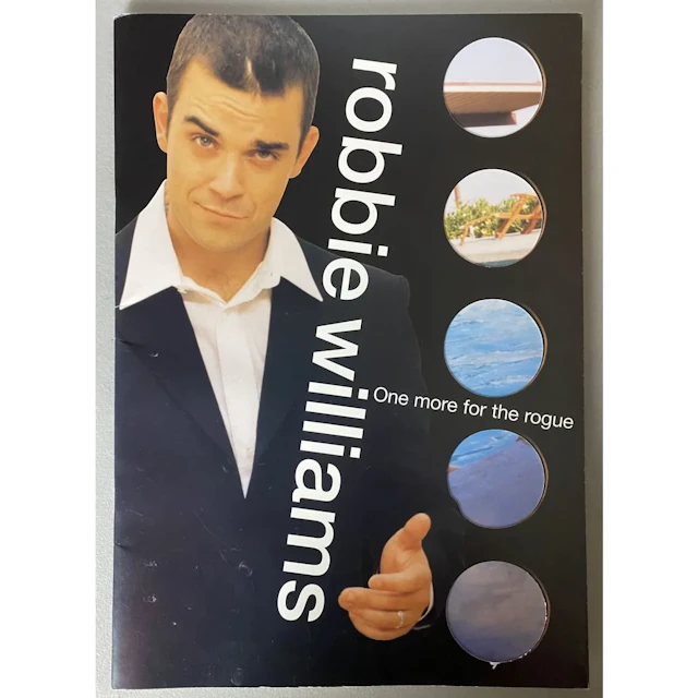 Robbie Williams 1999 One More for the Rogue Concert Program