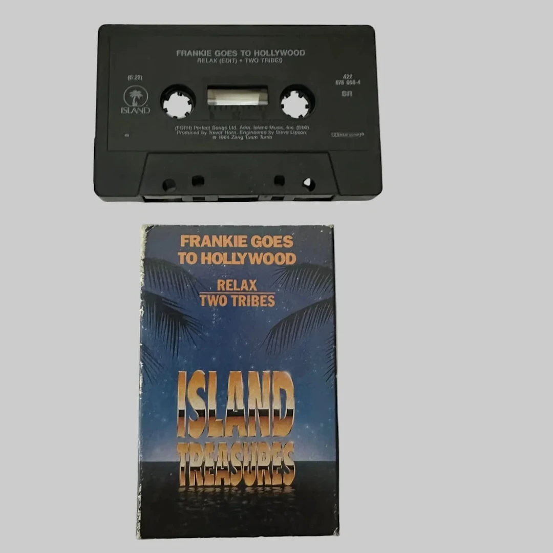 Frankie Goes to Hollywood "Relax" & "Two Tribes" 1990 Cassette Single