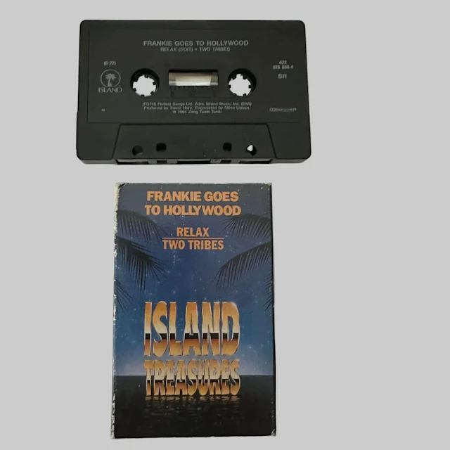 Frankie Goes to Hollywood "Relax" & "Two Tribes" 1990 Cassette Single