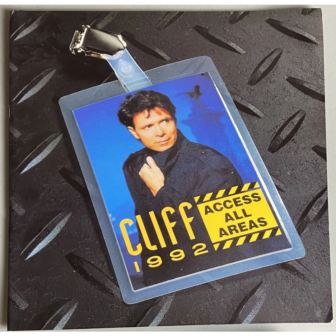 Cliff Richard 1992 Access All Areas Tour Program