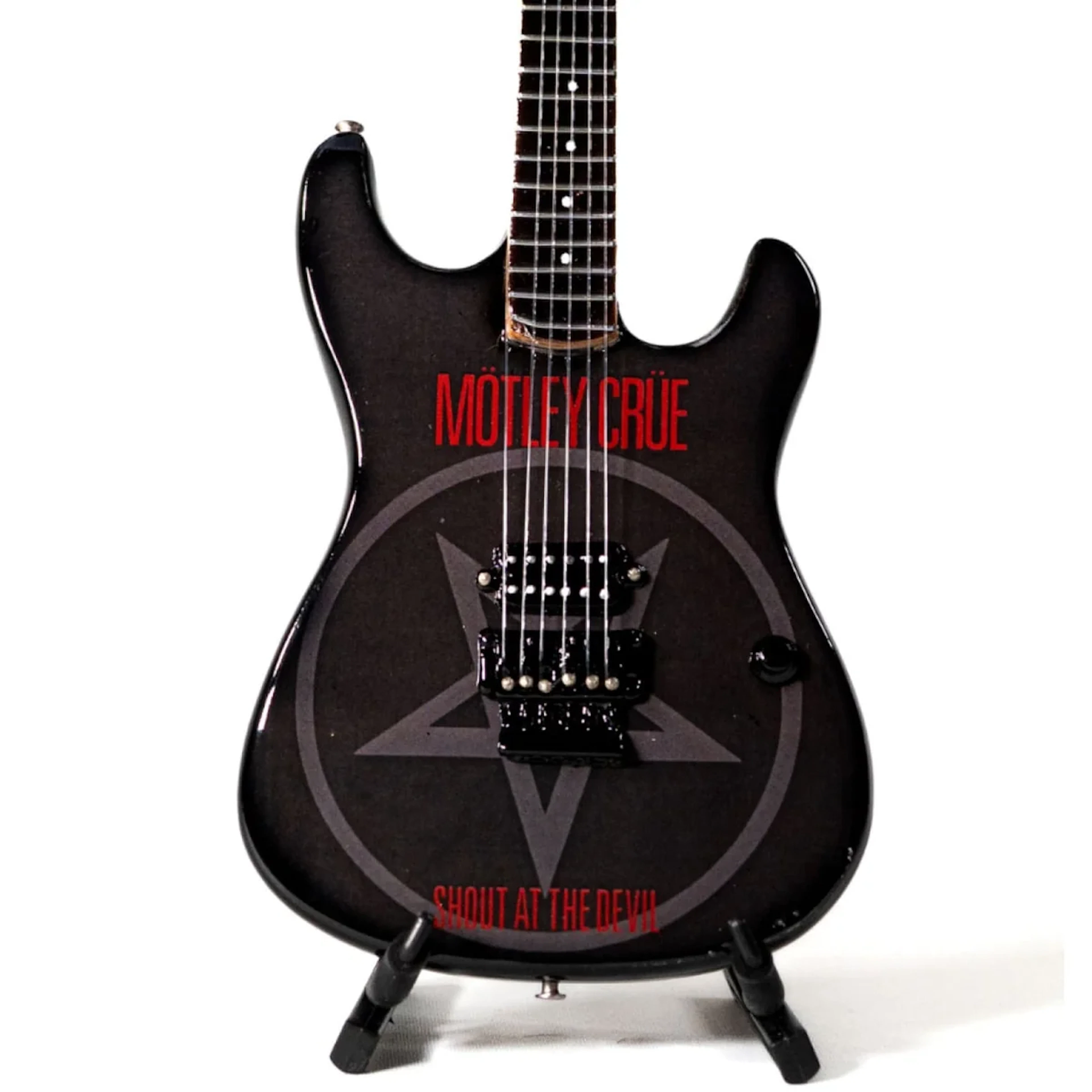 Mötley Crüe Shout At The Devil Mini Guitar