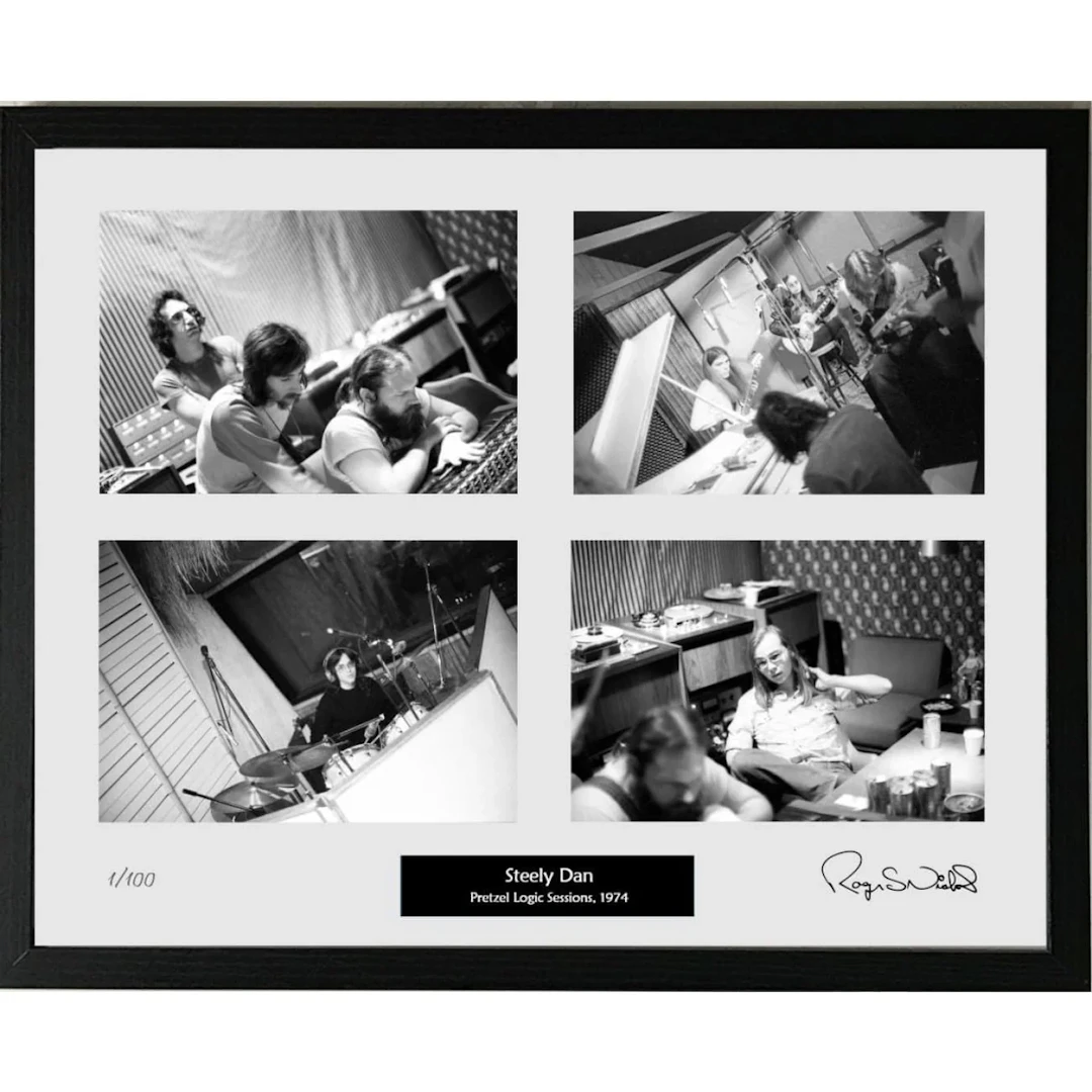Steely Dan 1974 Pretzel Logic Sessions Roger Nichols Photos - Limited Edition