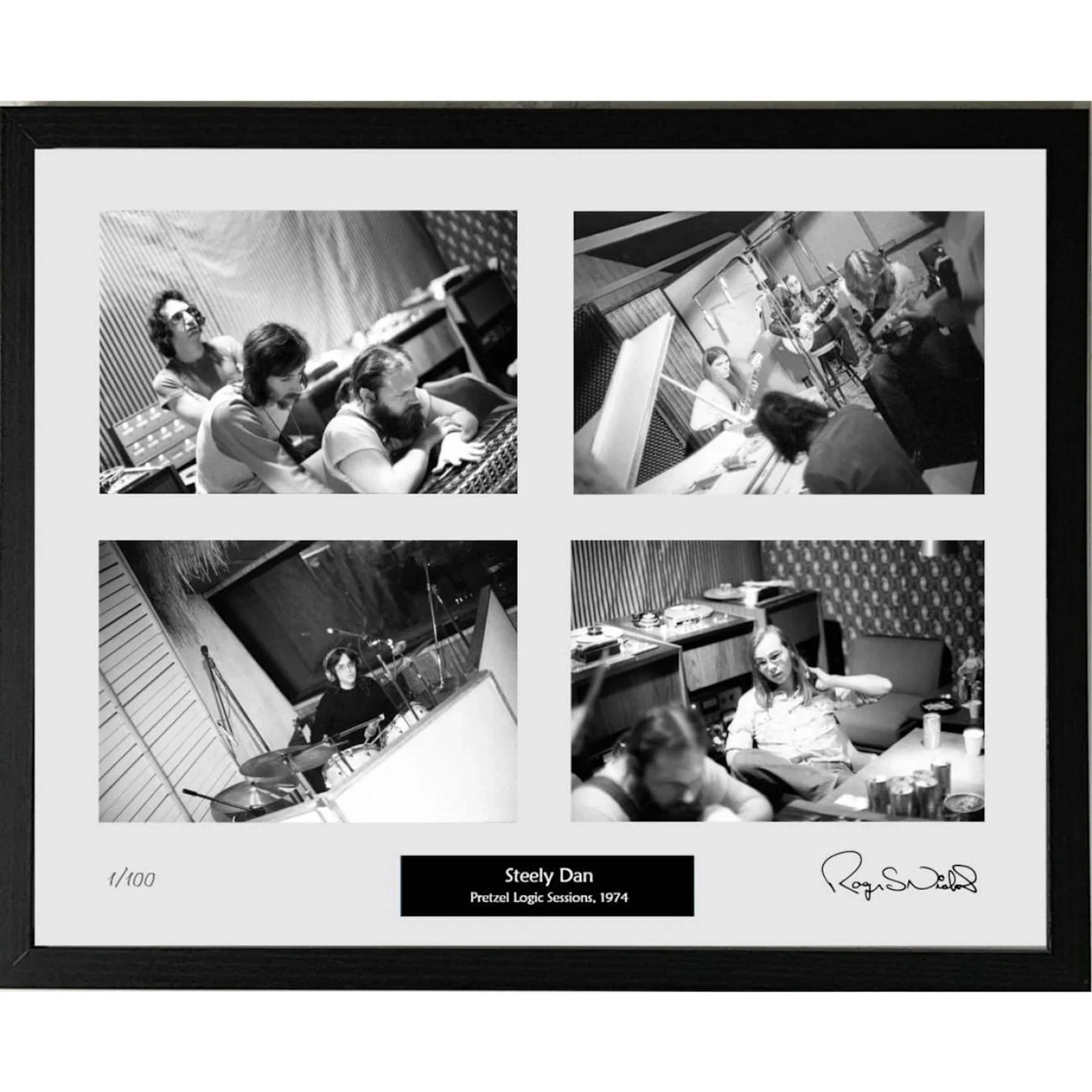 Steely Dan 1974 Pretzel Logic Sessions Roger Nichols Photos - Limited Edition