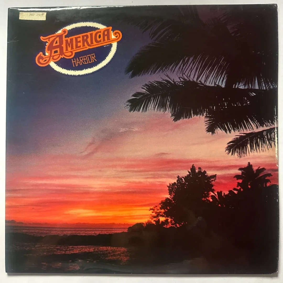 America Harbor 1977 Vinyl w/ Poster UK LP