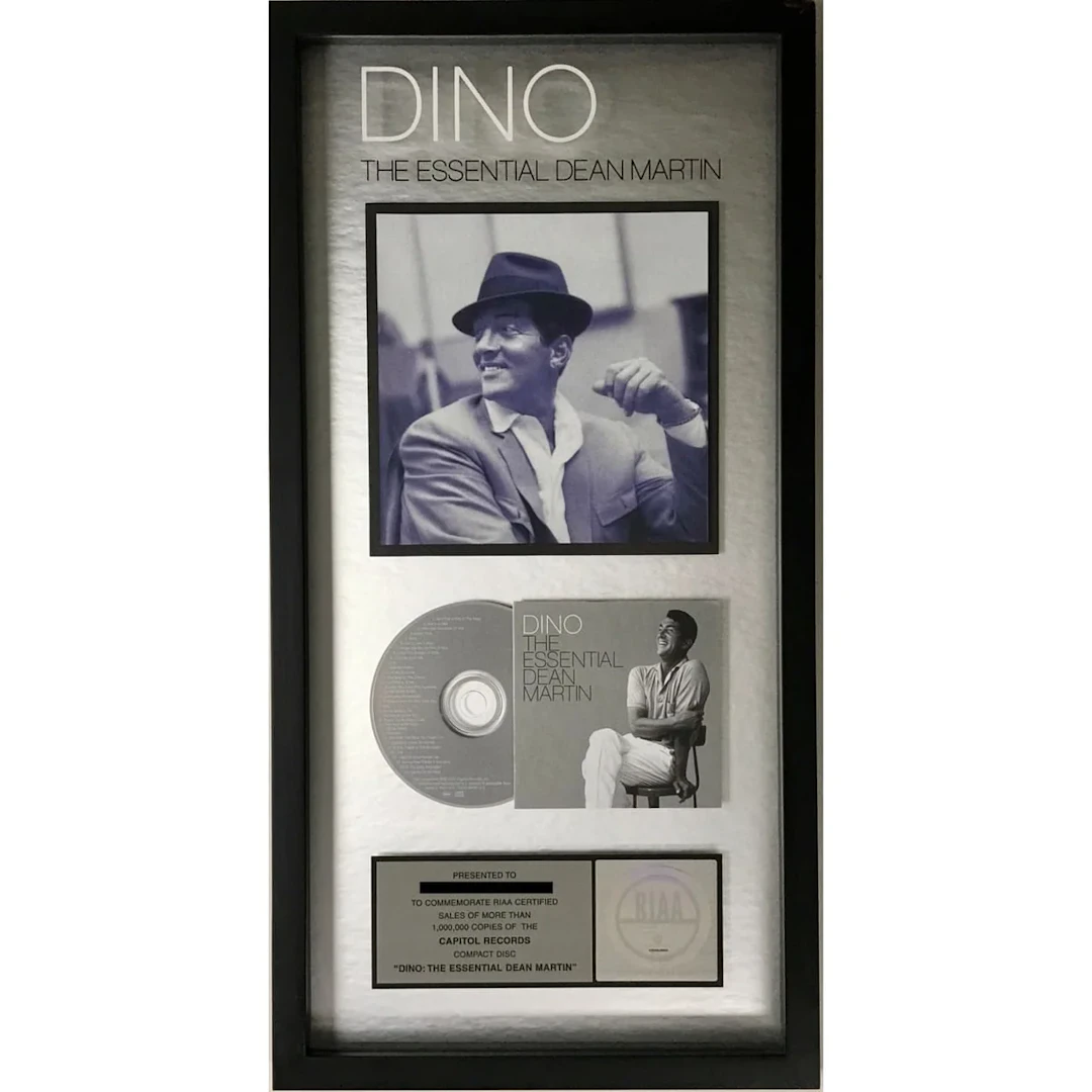 Dean Martin Dino: The Essential Dean Martin RIAA Platinum Album Award