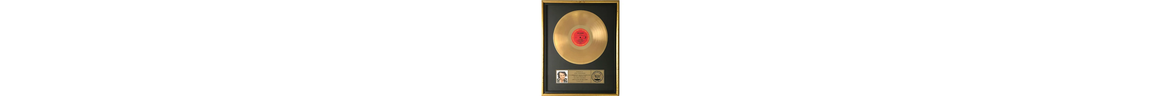 Neil Diamond Primitive RIAA Gold Album Award