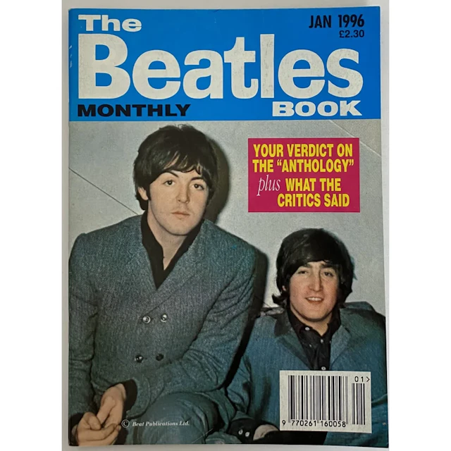 Beatles Book Monthly Magazines 1996 Issues - original 3rd era - sold
