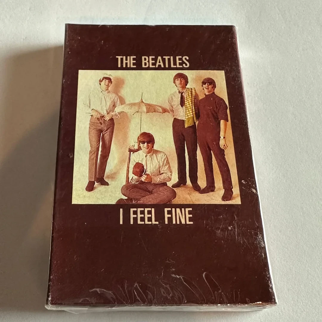 The Beatles I Feel Fine Cassette Single Sealed 1989