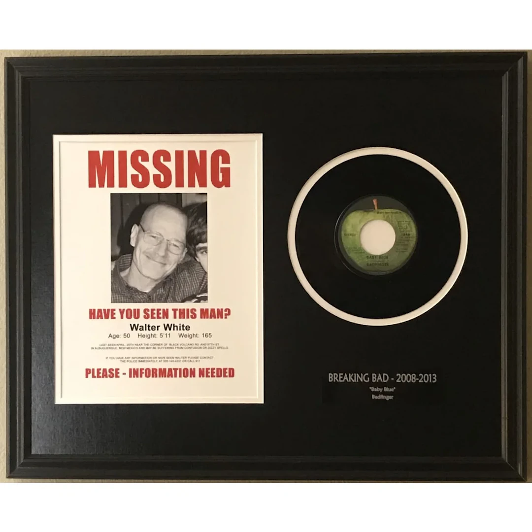 Breaking Bad Badfinger "Baby Blue" Collage