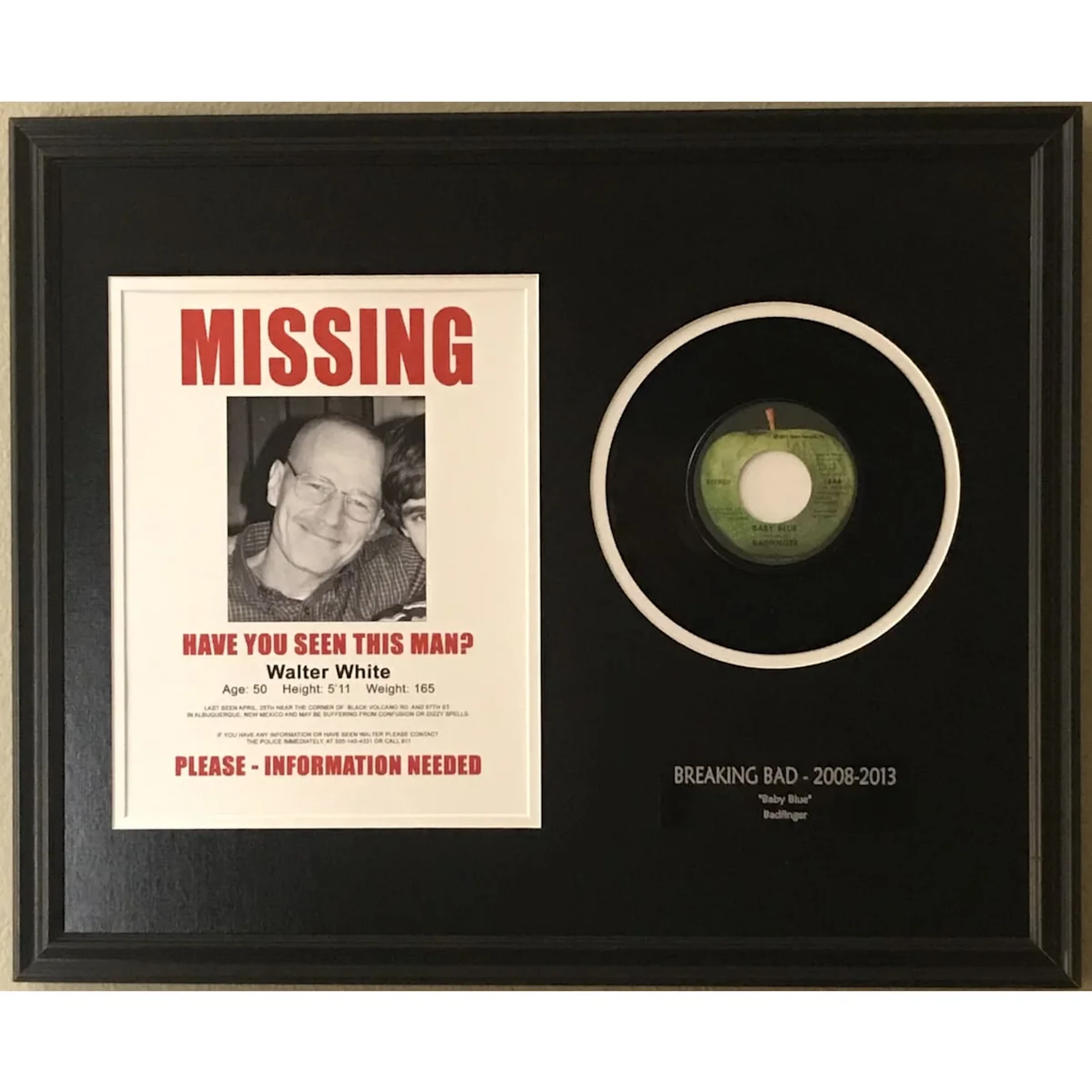 Breaking Bad Badfinger "Baby Blue" Collage