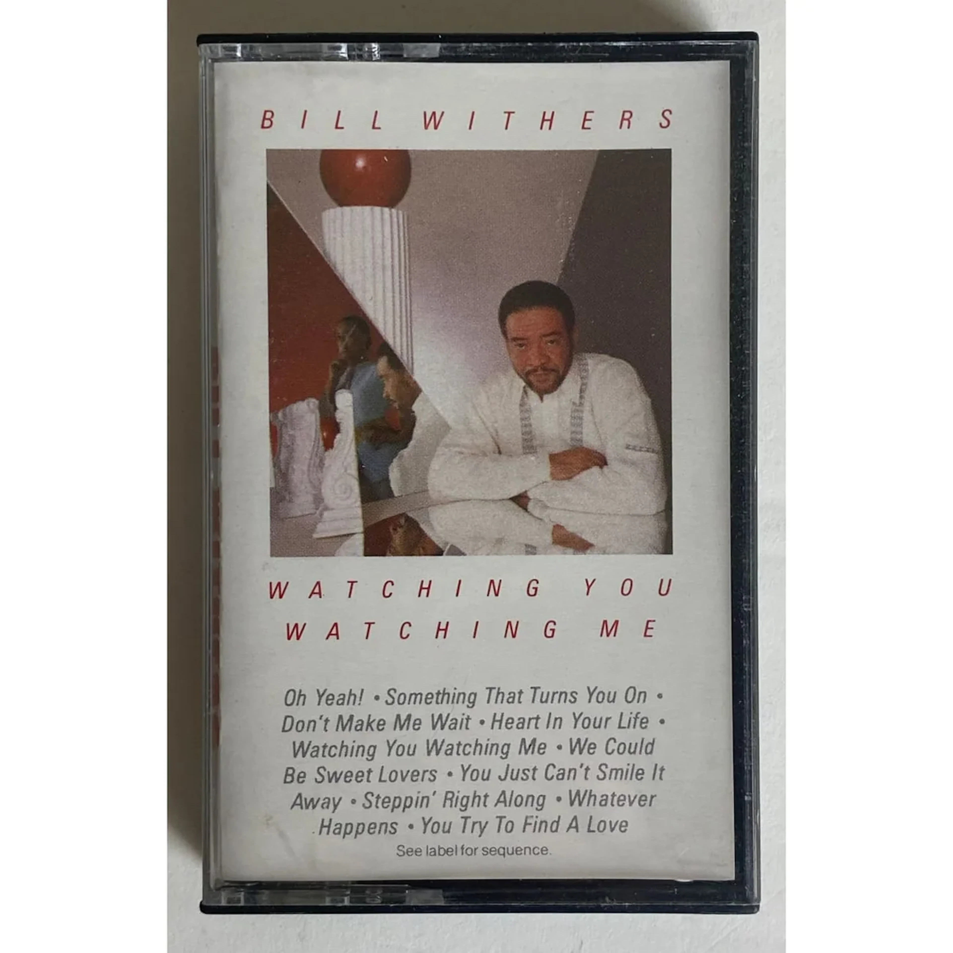 Bill Withers Watching You Watching Me 1985 Promo Cassette