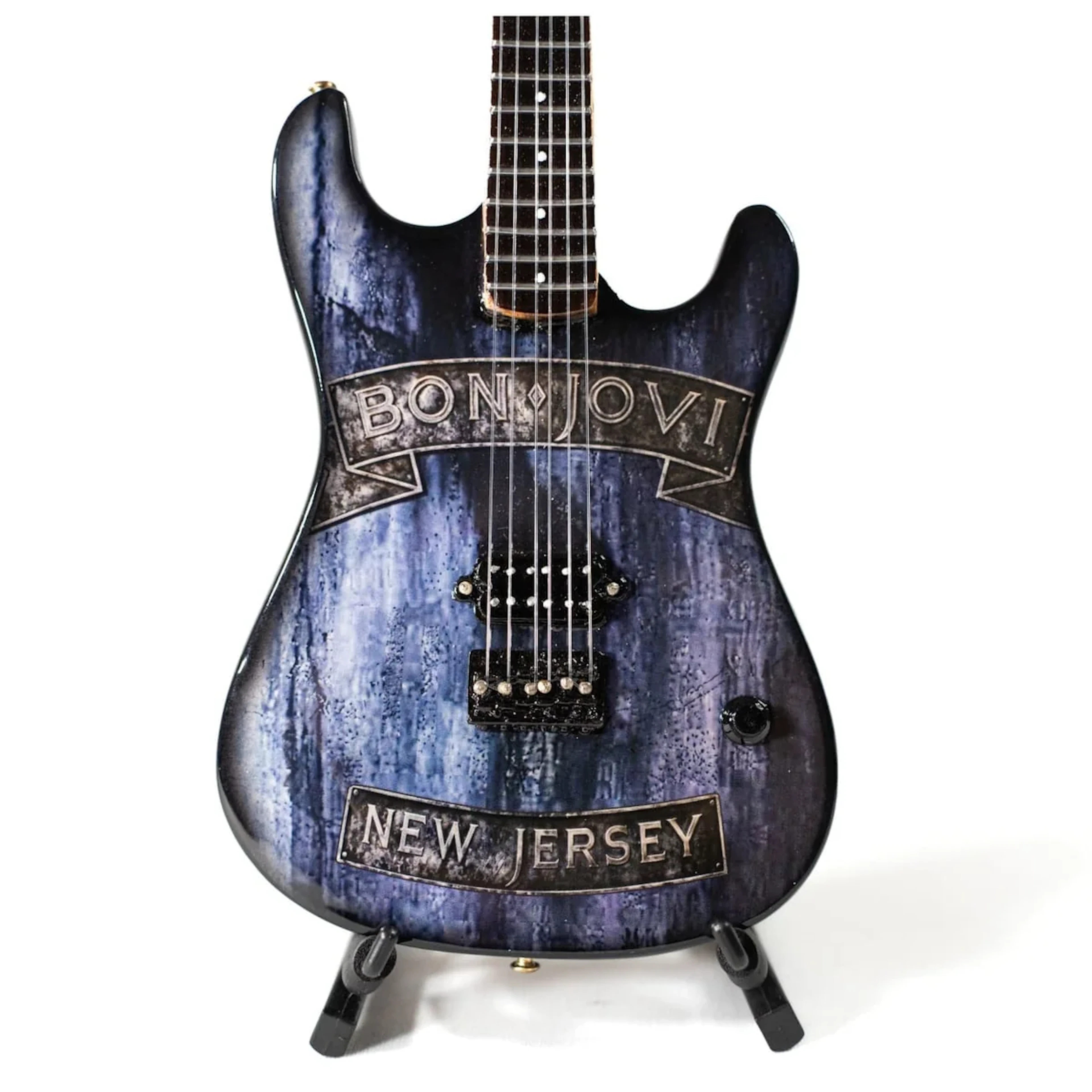 Bon Jovi New Jersey Mini Guitar