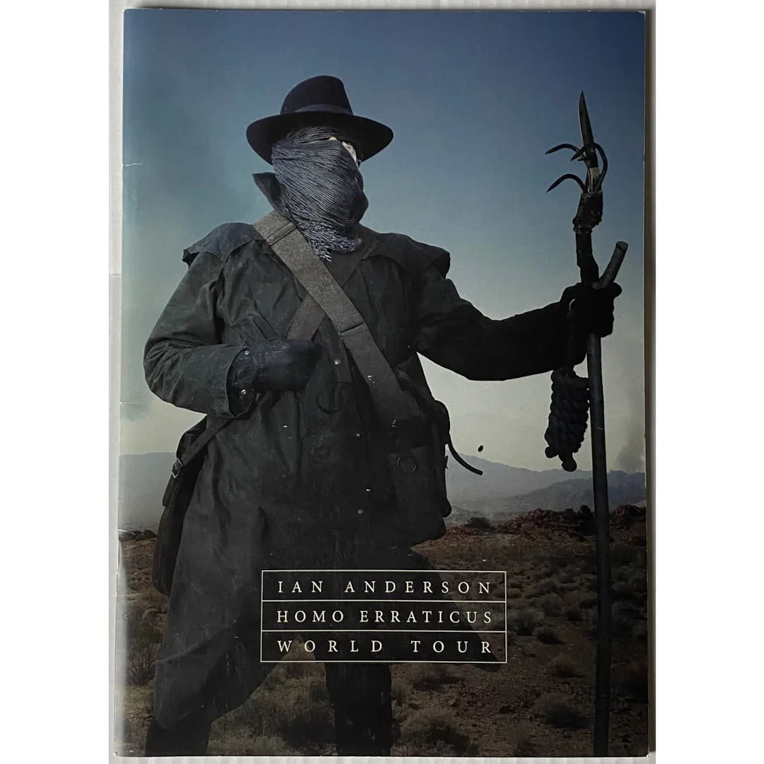 Ian Anderson 2014 Homo Erraticus World Tour Program