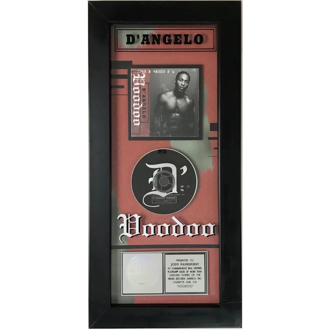 D'Angelo Voodoo RIAA Platinum Album Award