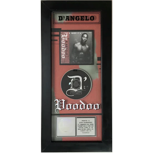 D'Angelo Voodoo RIAA Platinum Album Award