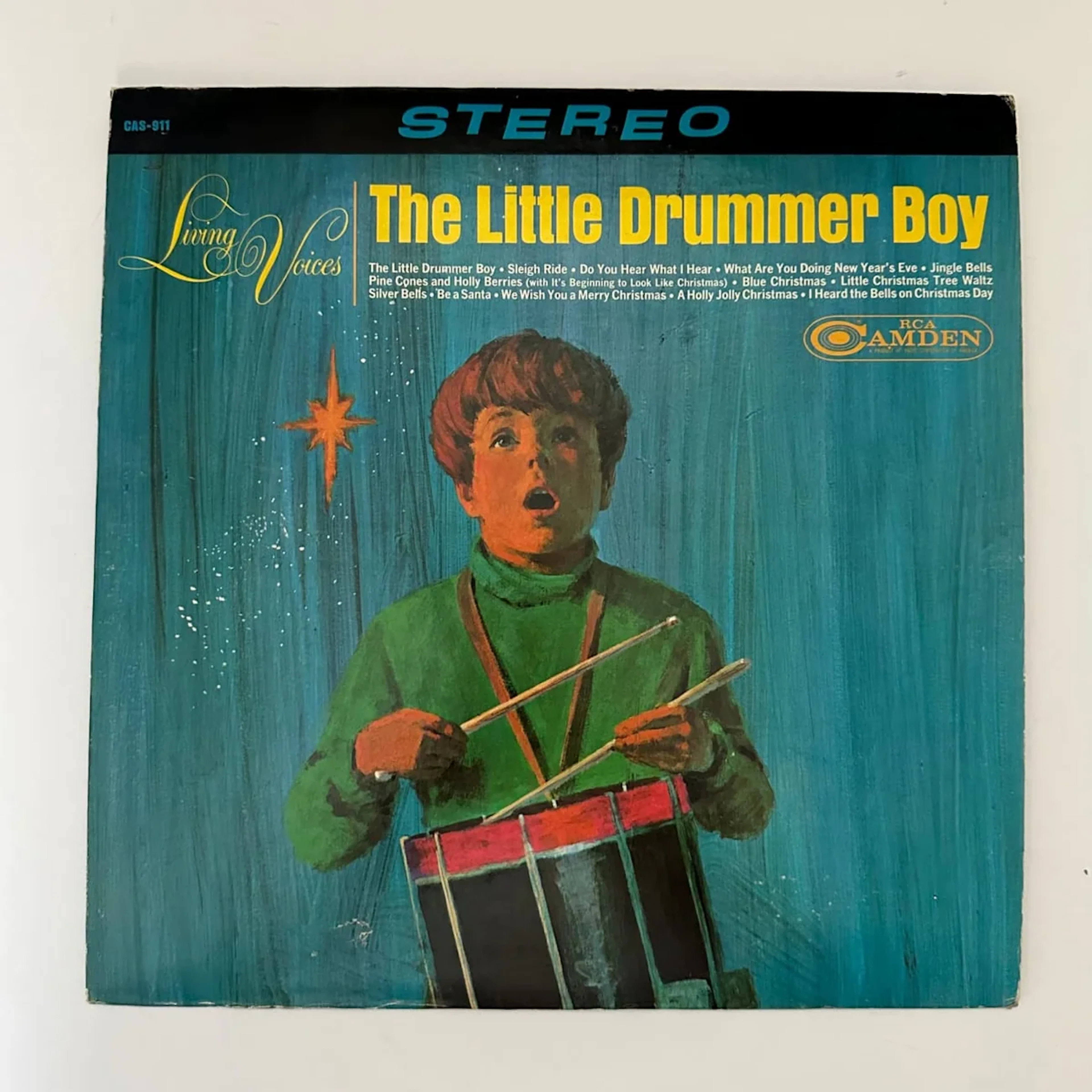 Living Voices The Little Drummer Boy 1965 LP CAL-911 Stereo