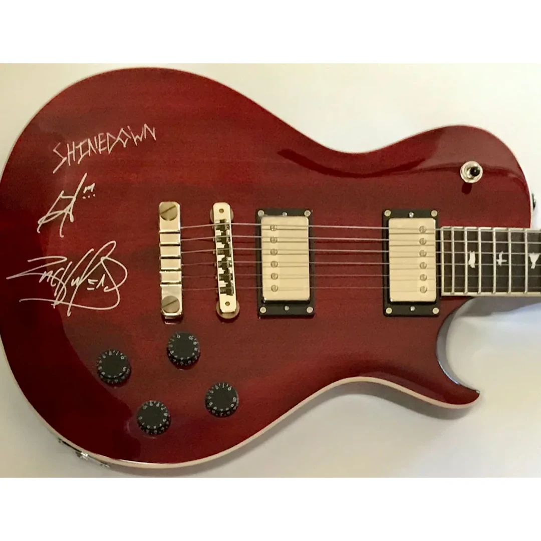 Shinedown Brent Smith, Zach Myers Signed PRS SE Series Guitar w/JSA LOA