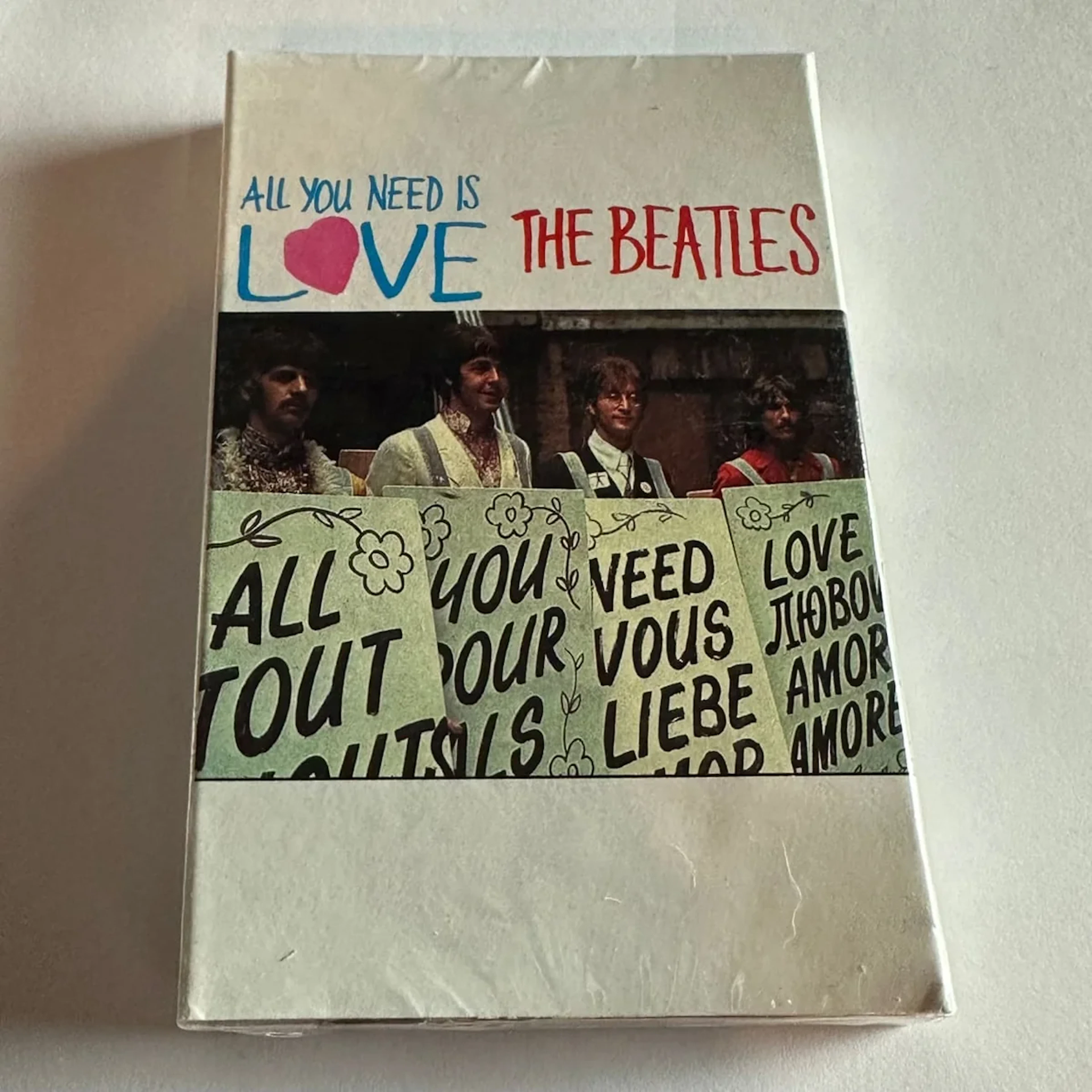 The Beatles All You Need Is Love Cassette Single Sealed 1989
