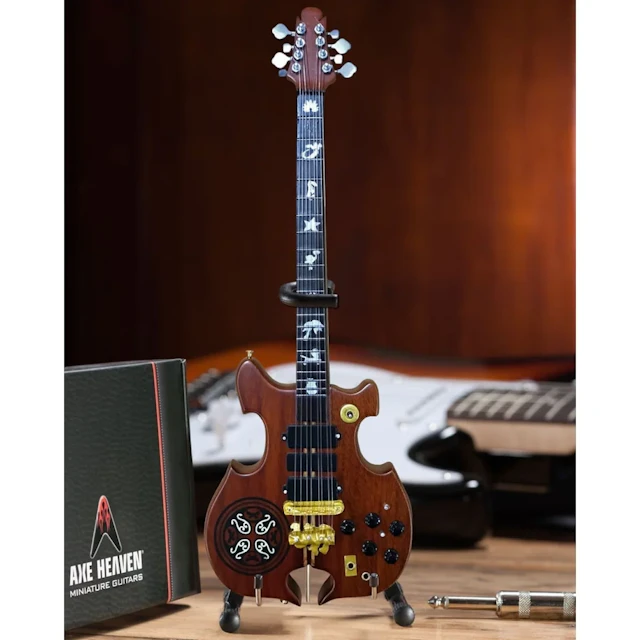 Led Zeppelin John Paul Jones Alembic 8-String Mini Bass Guitar Replica