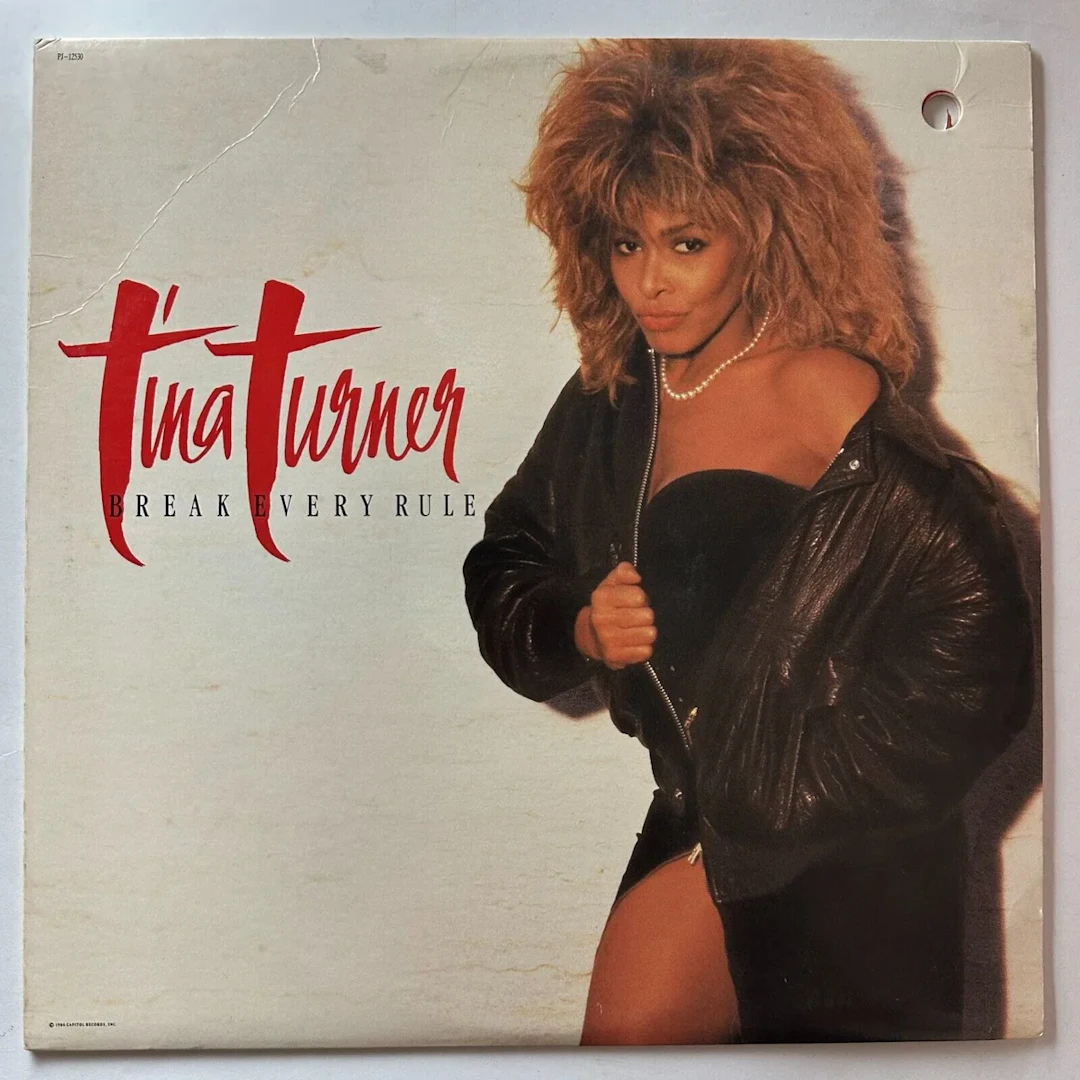 Tina Turner Break Every Rule 1986 Vinyl LP