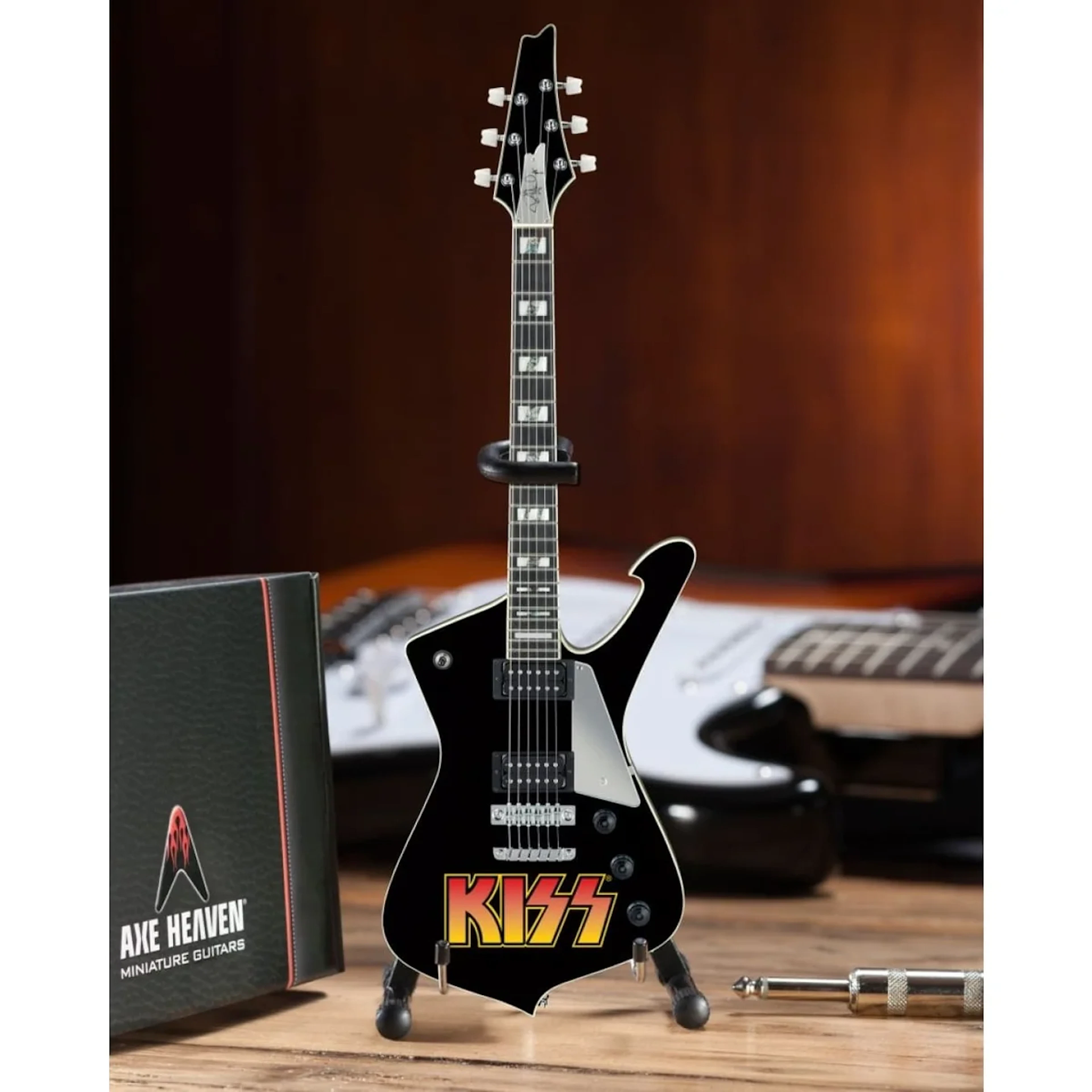 KISS Paul Stanley "Iceman" Mini Guitar Replica
