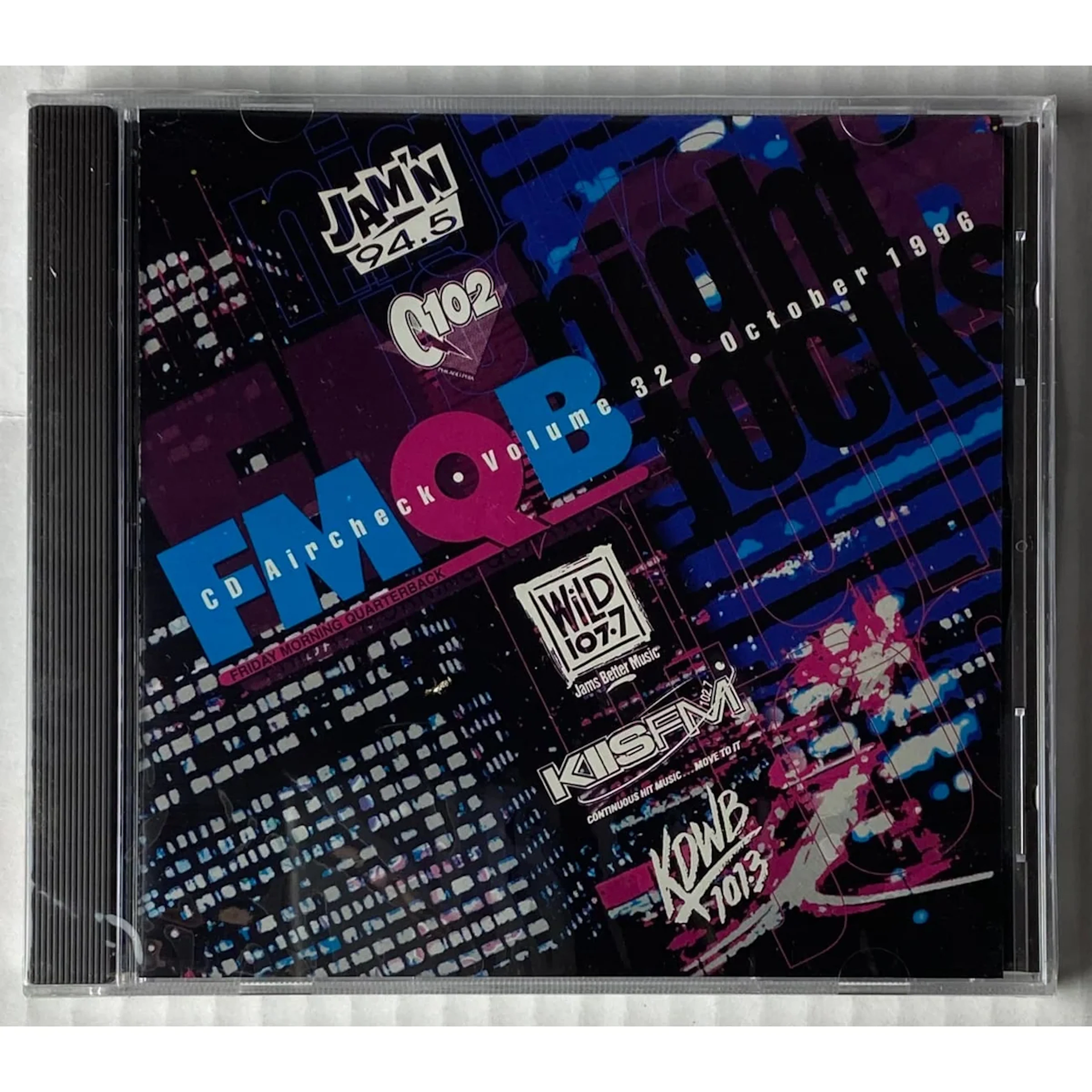 FMQB Aircheck Night Jocks 1996 Promo CD Sealed