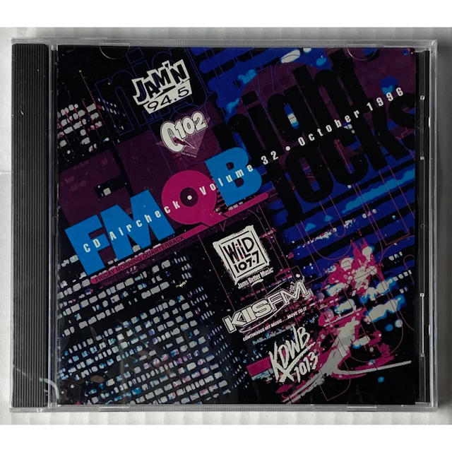 FMQB Aircheck Night Jocks 1996 Promo CD Sealed