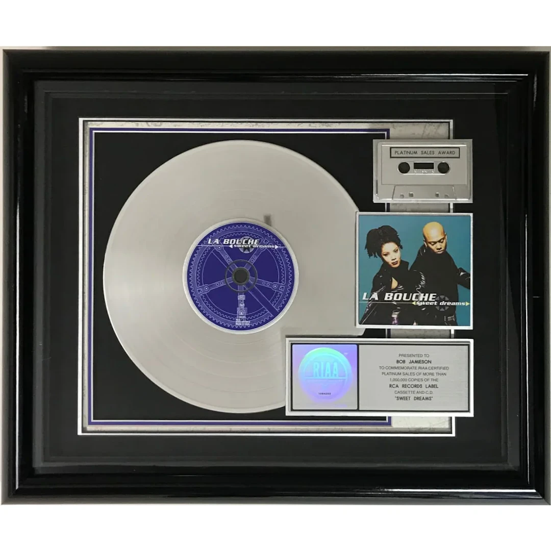 La Bouche Sweet Dreams RIAA Platinum Award