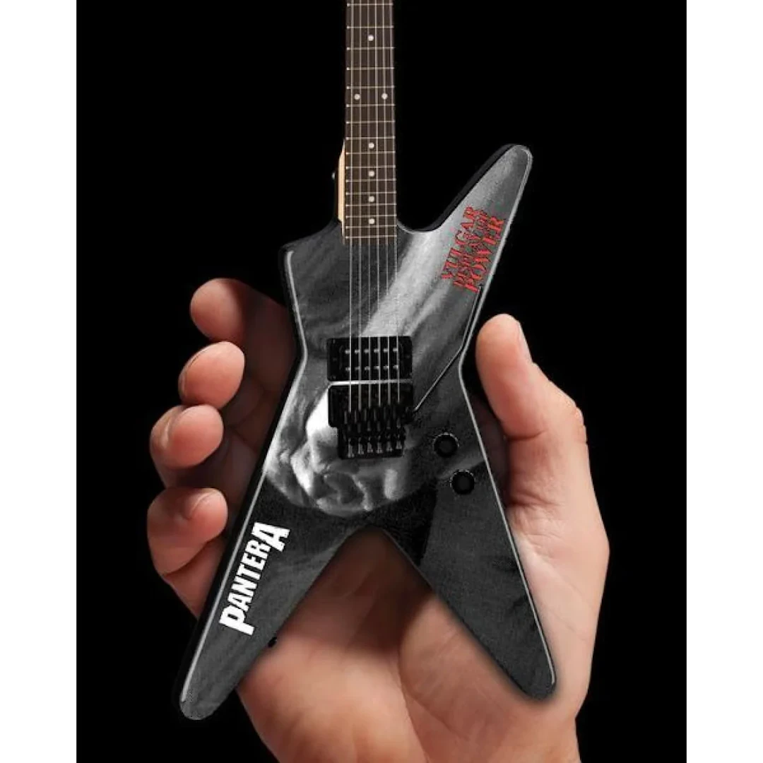 Dimebag Pantera Dean Vulgar Display of Power Mini Guitar Replica