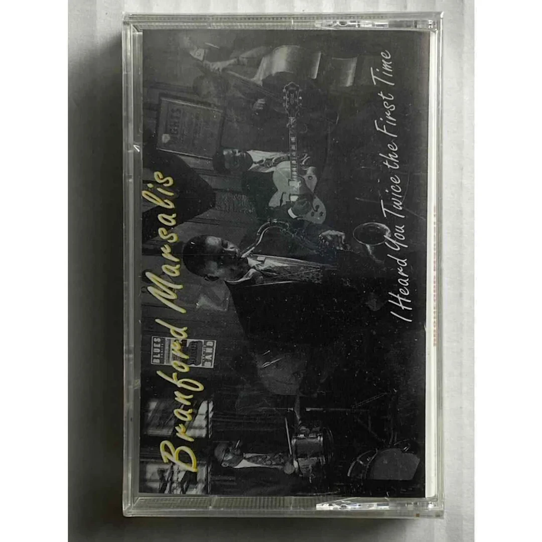 Branford Marsalis I Heard You Twice the First Time 1992 Sealed Promo Cassette