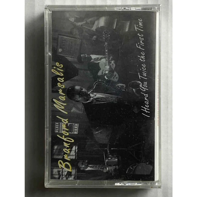 Branford Marsalis I Heard You Twice the First Time 1992 Sealed Promo Cassette