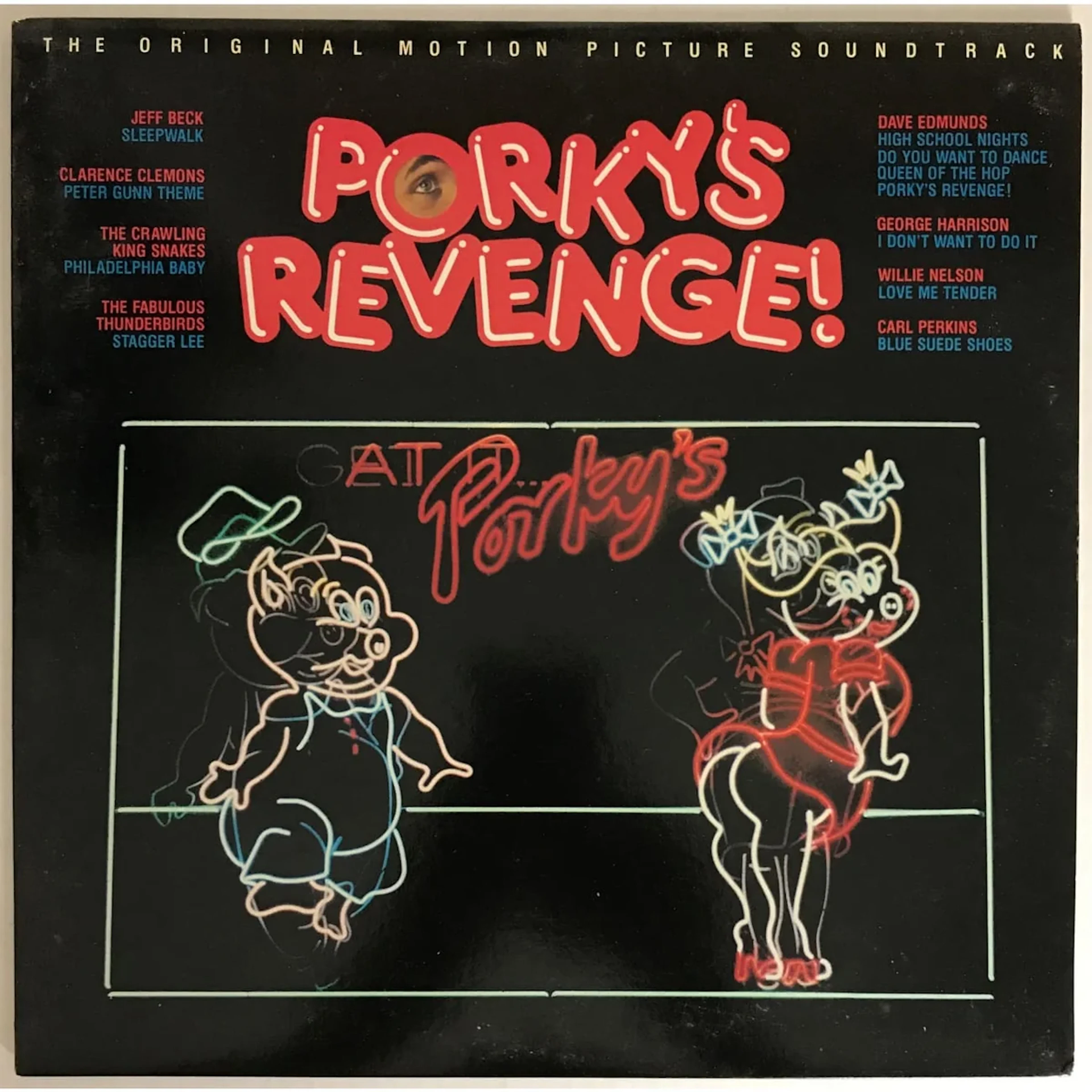 Porky's Revenge! Soundtrack 1985 Original Vinyl Promo